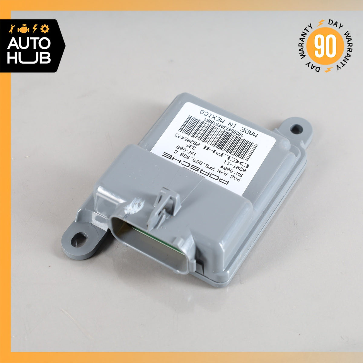 11-18 Porsche Cayenne 958 Hybrid S Front Right Seat Occupancy Module OEM - photo 2