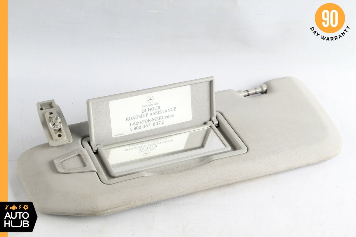 09-13 Mercedes W251 R350 R320 Front Left Driver Sun Visor Sun Shade Gray OEM - photo 1