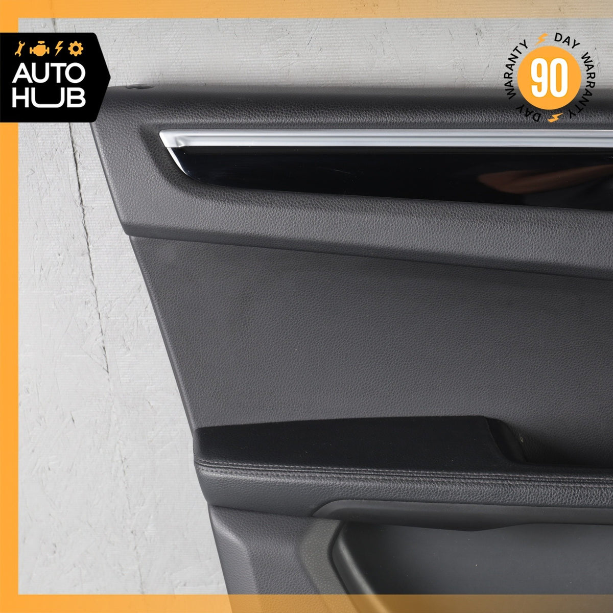 15-24 Porsche Macan 95B Front Left Driver Side Interior Door Panel Black OEM 89k - photo 5