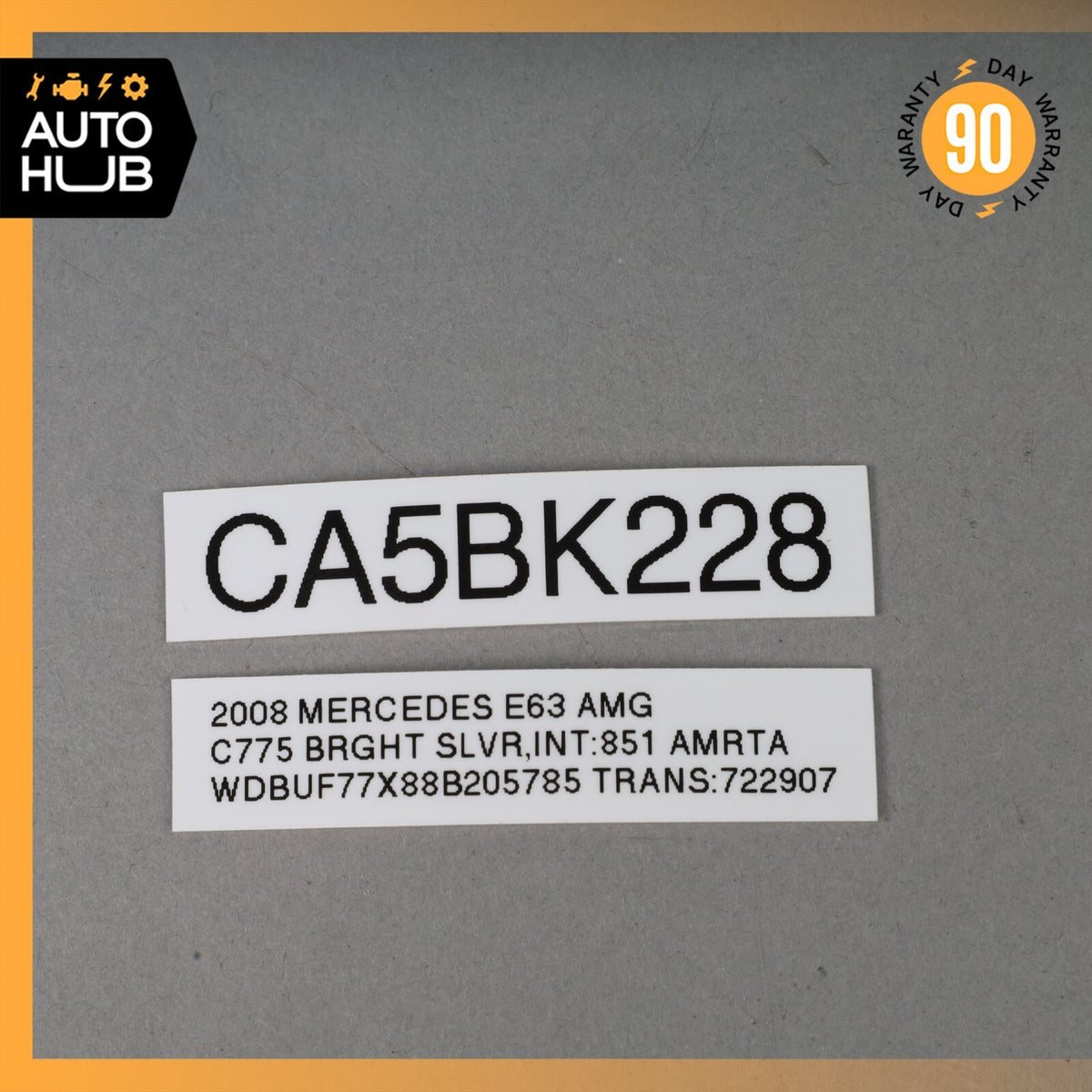 07-15 Mercedes W211 E63 ML63 S63 AMG Engine Motor Left Side EGR Check Valve OEM - photo 9