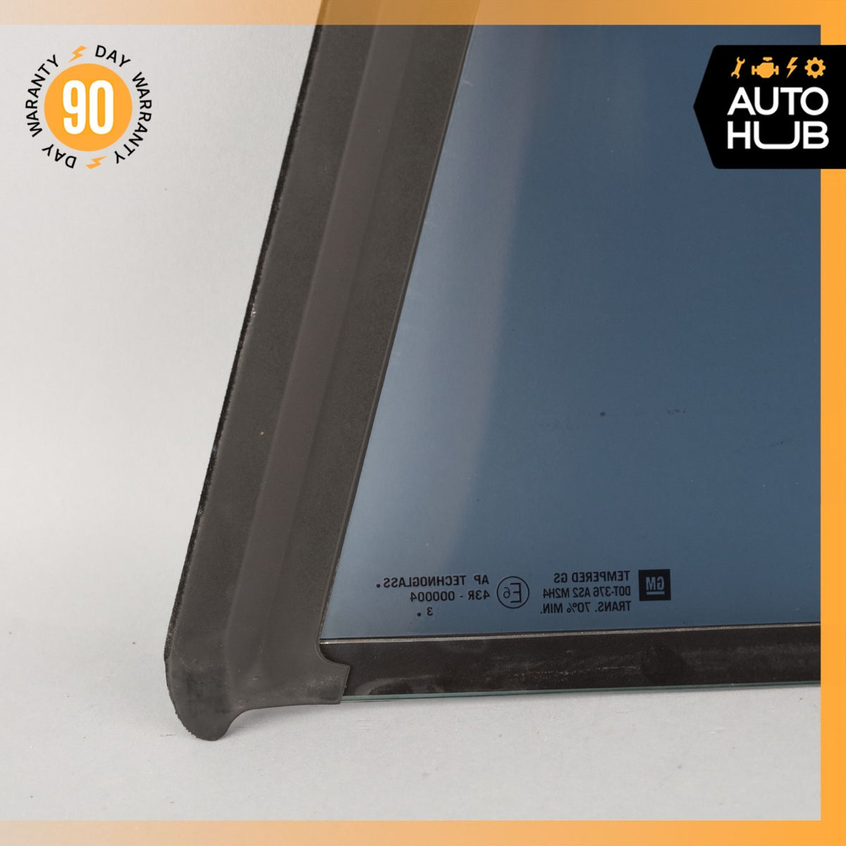 04-09 Cadillac XLR Rear Right Passenger Side Quarter Window Glass OEM - photo 7