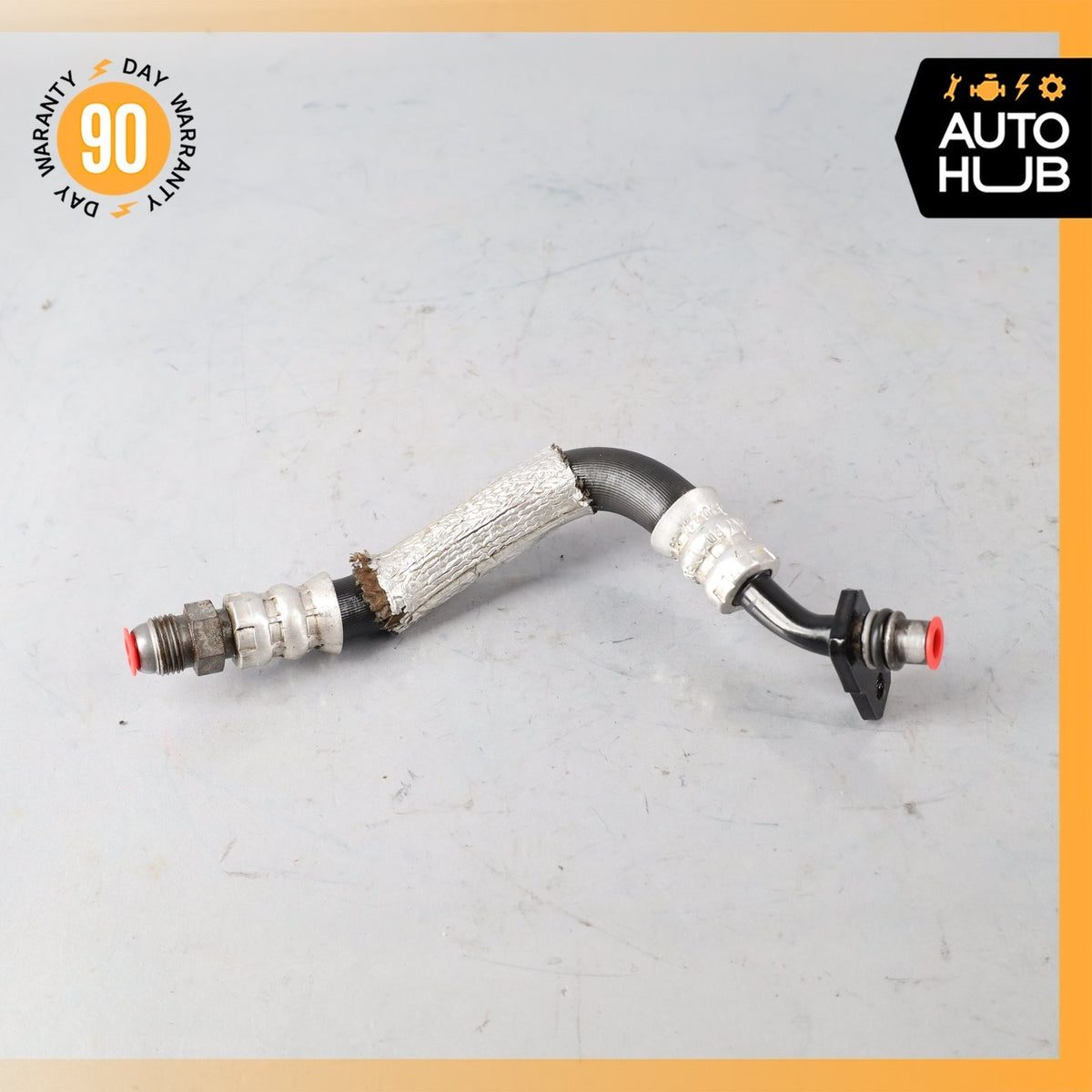 12-18 Bentley GT 6.0L Front Axle Differential Oil Feed Line 3W0317802 OEM 30k - photo 4