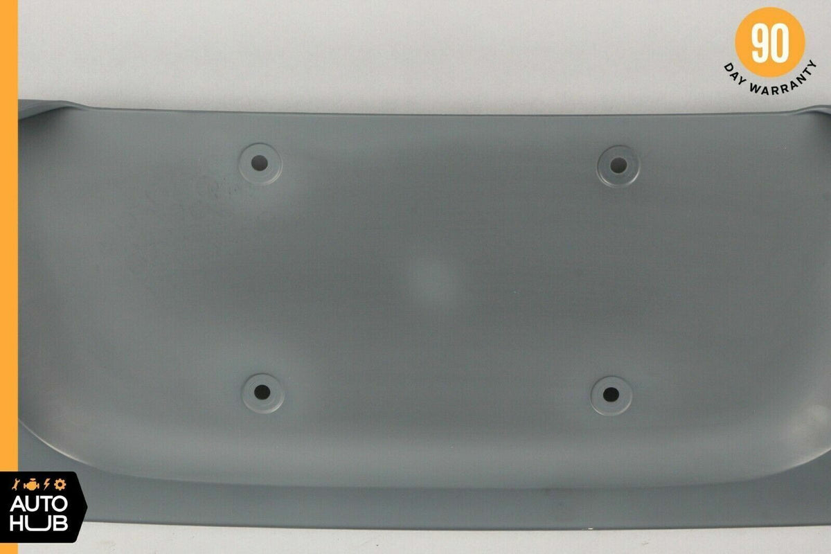 03-12 Mercedes R230 SL550 SL500 SL55 AMG Trunk Lid License Plate Holder OEM - photo 5