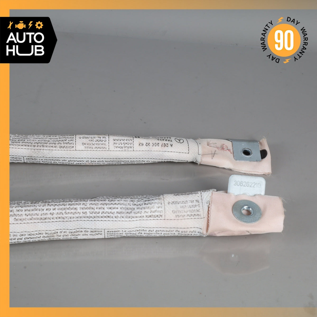 10-17 Mercedes W207 E550 E350 Coupe Roof Curtain Airbag Air Bag Right Side OEM - photo 2