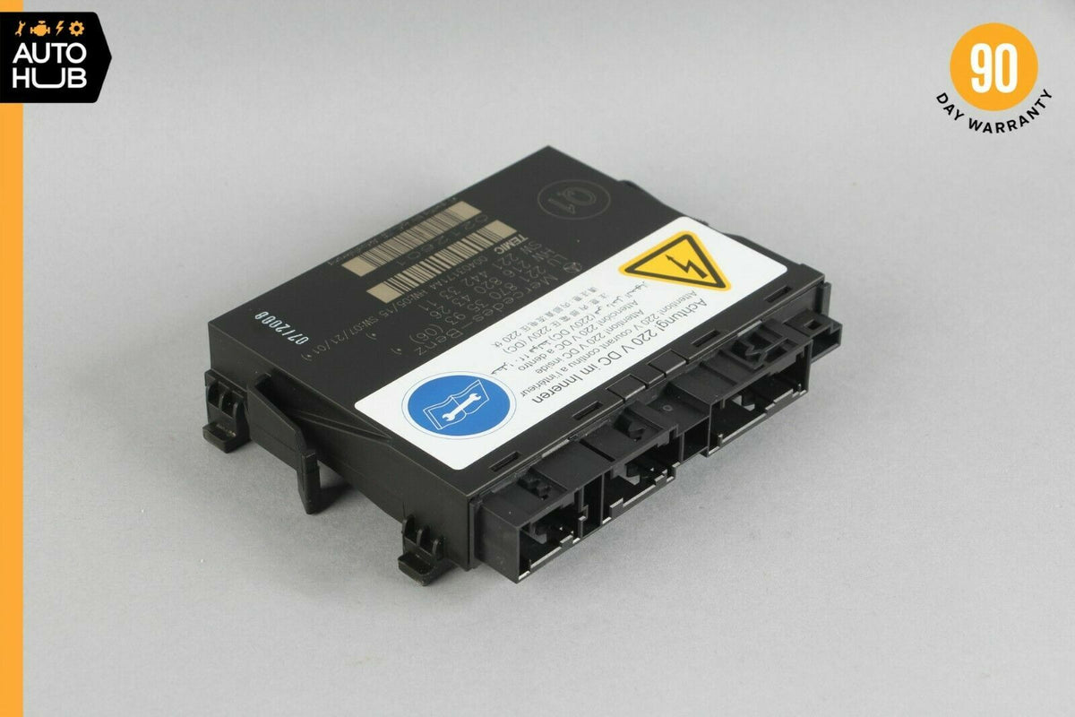 07-10 Mercedes W216 CL600 S63 Front Left or Right Seat Contour Control Module - photo 2