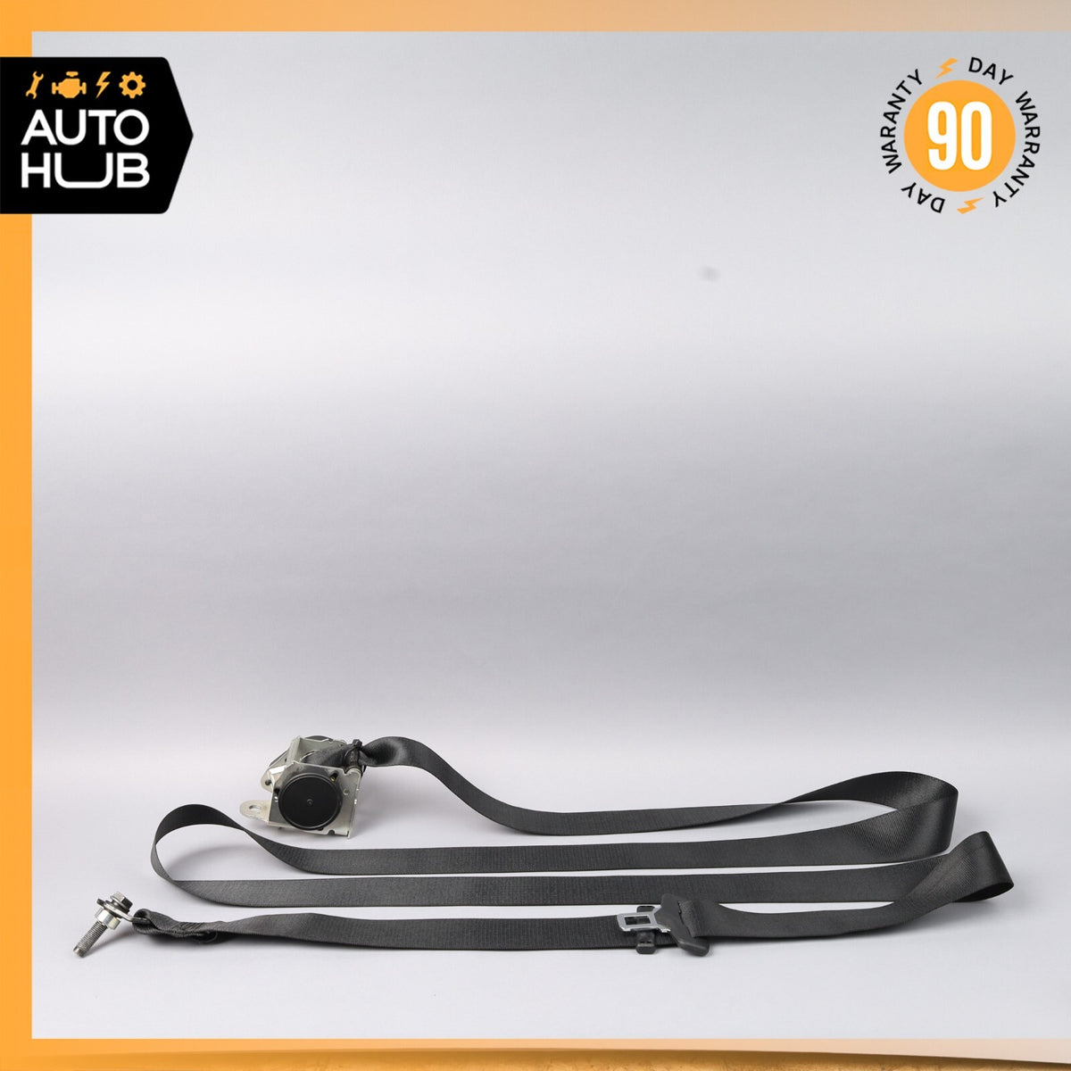 14-22 Maserati Ghibli M157 Rear Left or Right Side Seat Belt Black OEM - photo 1