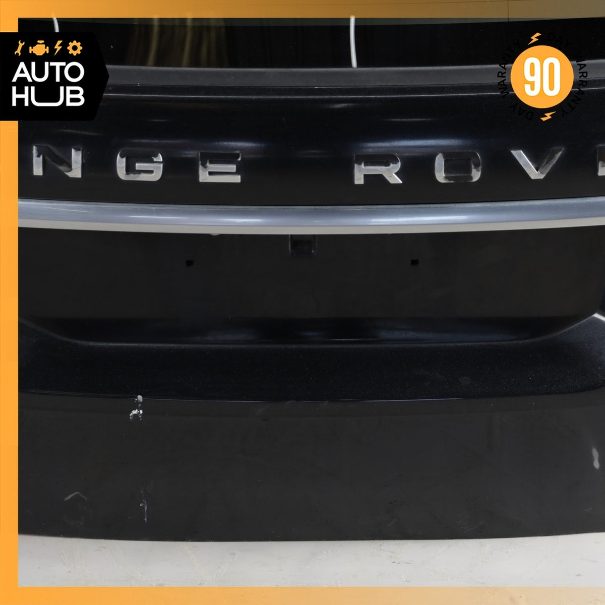 14-22 Range Rover Sport L494 Trunk Lid Liftgate Tailgate Hatch Shell Black OEM - photo 9