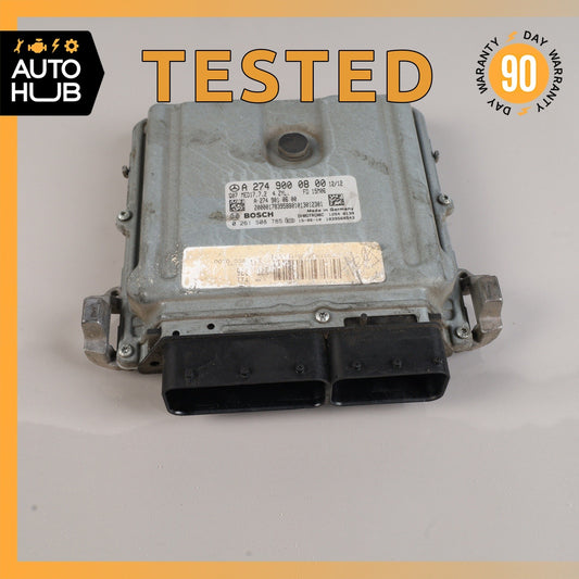 Mercedes W205 C300 E300 GLC350e M274 ECU Engine Control Module Unit OEM - photo 1