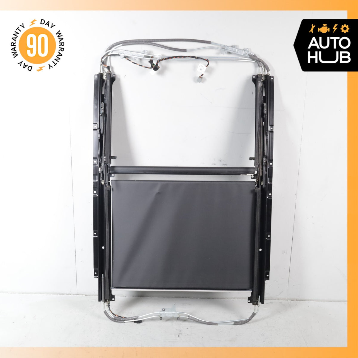 10-13 Mercedes W221 S550 S400 Panoramic Sunroof Guide Rail Frame Track OEM 82k - photo 3