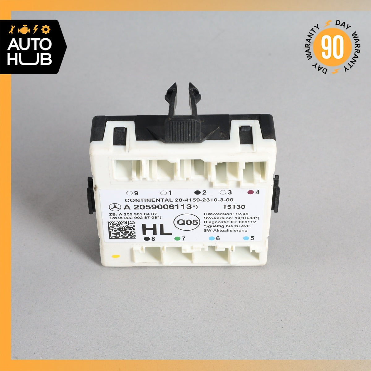 Mercedes W205 C300 C350e Rear Left Driver Side Door Control Module OEM - photo 6