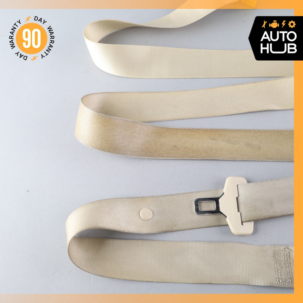 03-06 Mercedes R230 SL500 SL55 AMG Left Side Seat Belt Retractor Beige OEM - photo 4