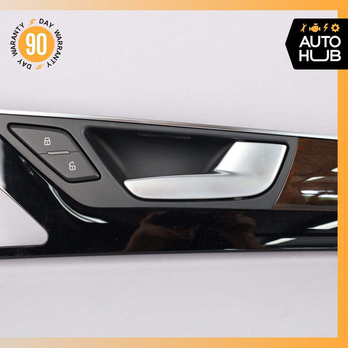 11-18 Audi D4 A8 Front Right Door Cover Panel Trim Molding OEM - photo 6