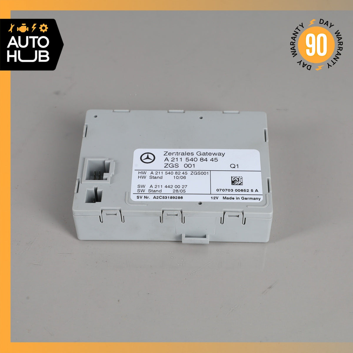 03-11 Mercedes W211 E350 CLS550 Central Gateway Control Module 1715405045 OEM - photo 3