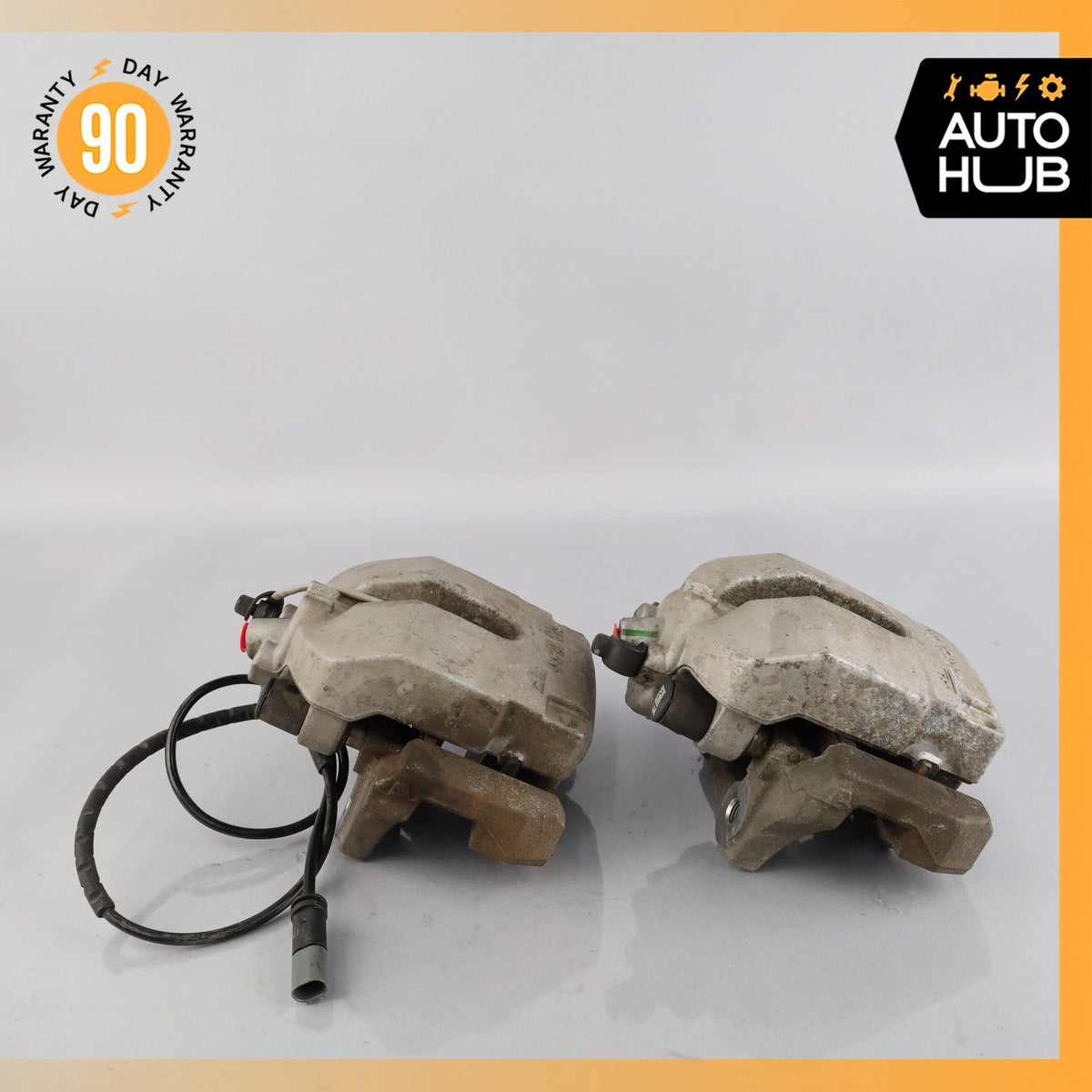 BMW F15 X5 Rear Left & Right Brake Caliper Calipers Set 34216776787 OEM 41k - photo 9