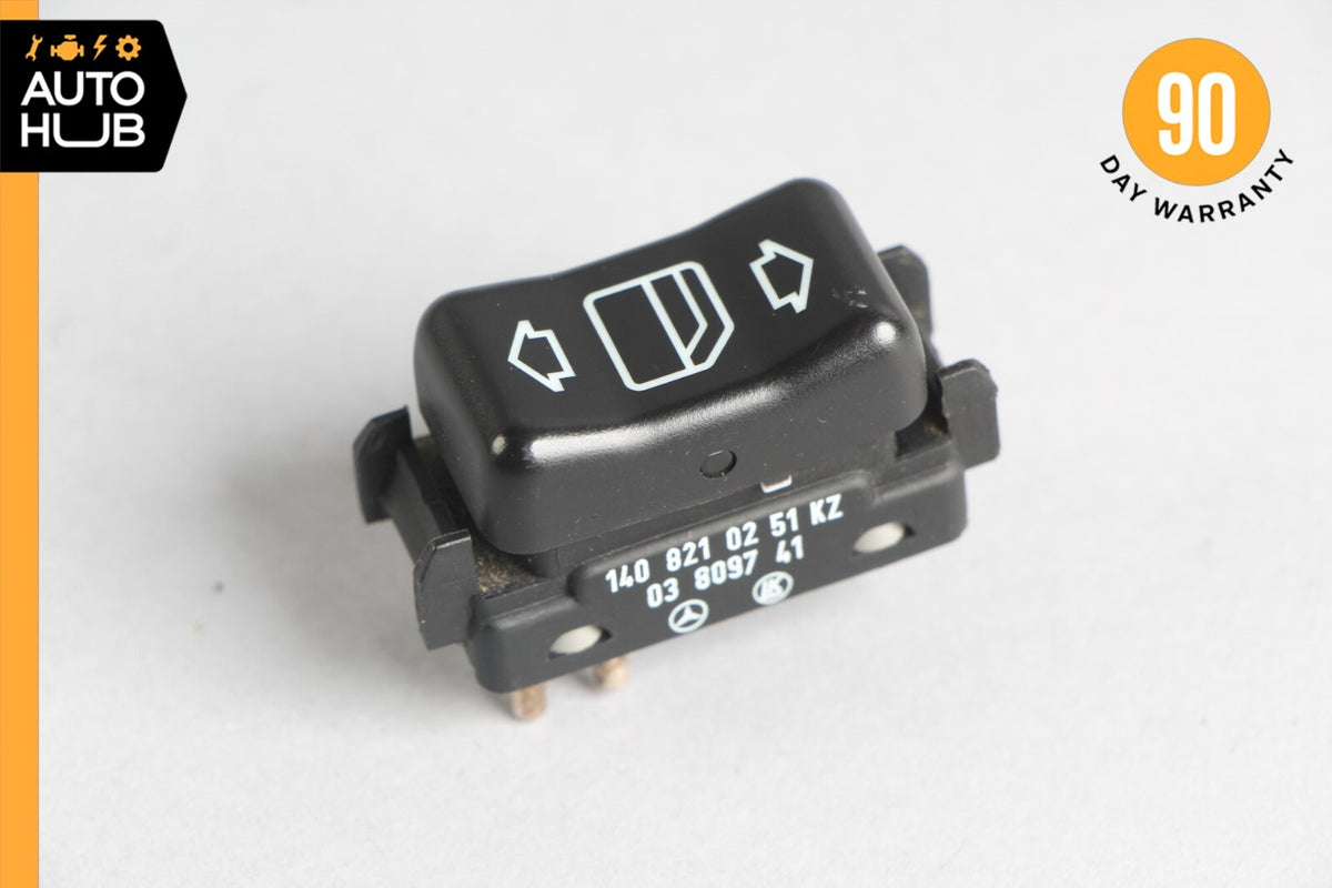 92-99 Mercedes W140 400SEL S500 Window Regulator Control Switch Button OEM - photo 3