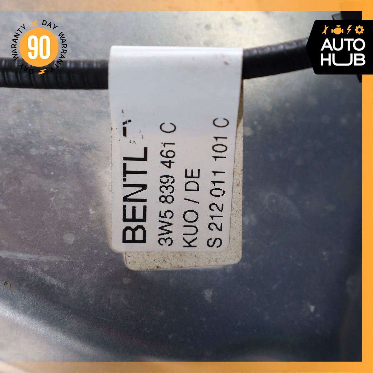 06-13 Bentley Continental Flying Spur Rear Left Door Window Regulator OEM - photo 23