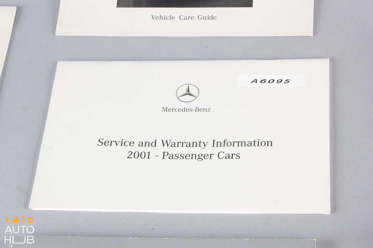 2001 Mercedes-Benz W220 S500 Owner's Operator's Manual Book OEM - photo 7