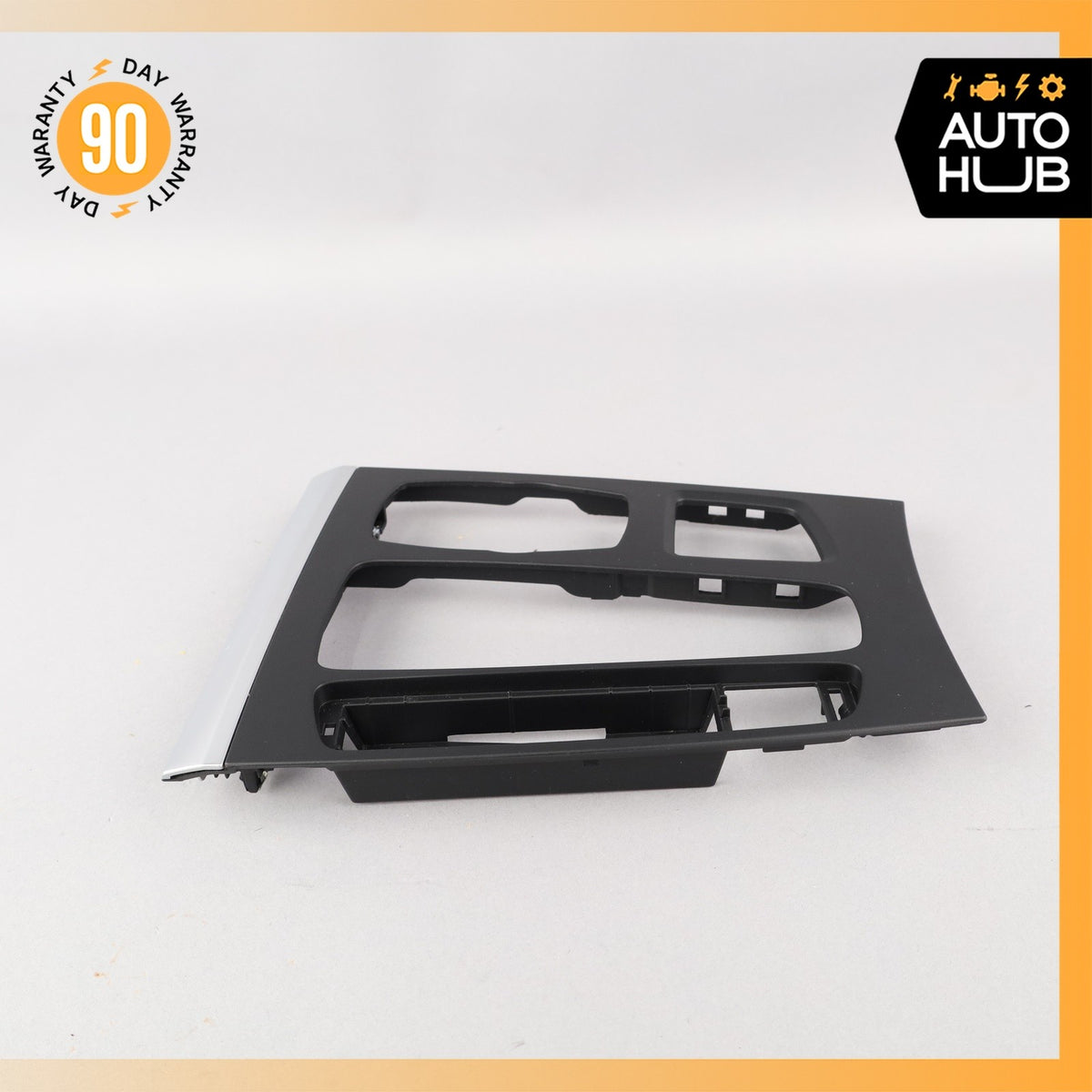 14-17 BMW F15 X5 Center Console Shifter Cover Panel Trim Bezel 51169252115 OEM - photo 13