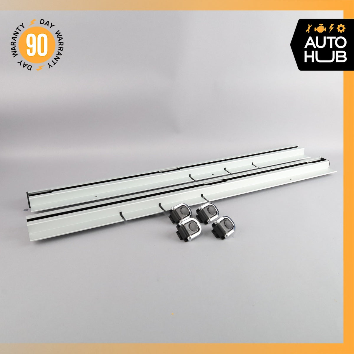 11-18 BMW F26 X4 X3 Rear Trunk Cargo Sliding Rail Set OEM - photo 1