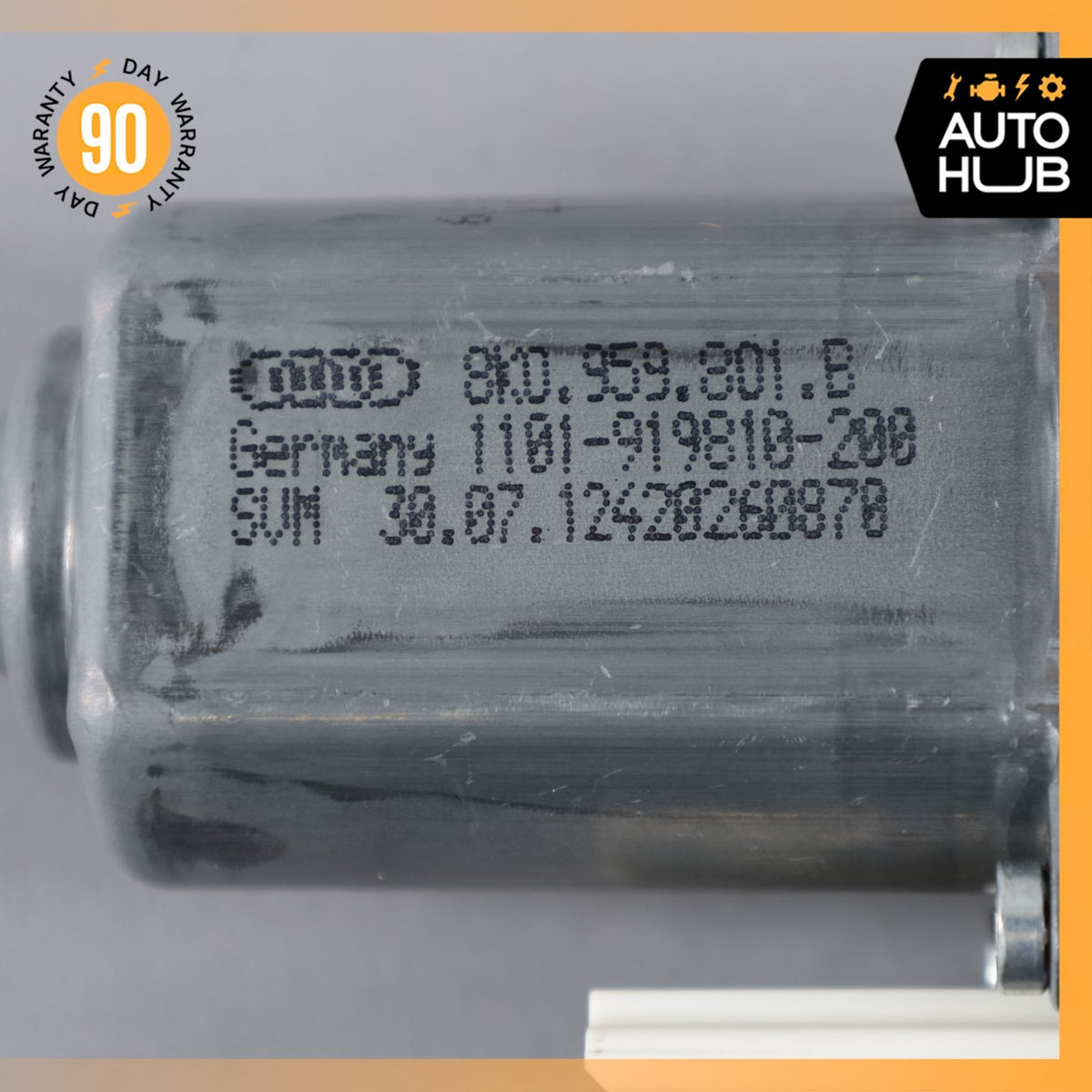 Audi C7 S6 Front Left Driver Door Window Regulator Motor 8K0959801B OEM - photo 13