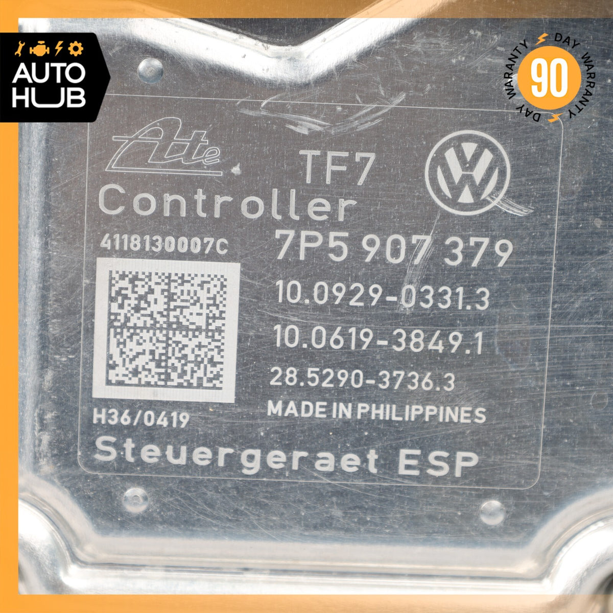 11-13 Porsche Cayenne 958 Hybrid S ABS Hydraulic Pump Control Module OEM - photo 7