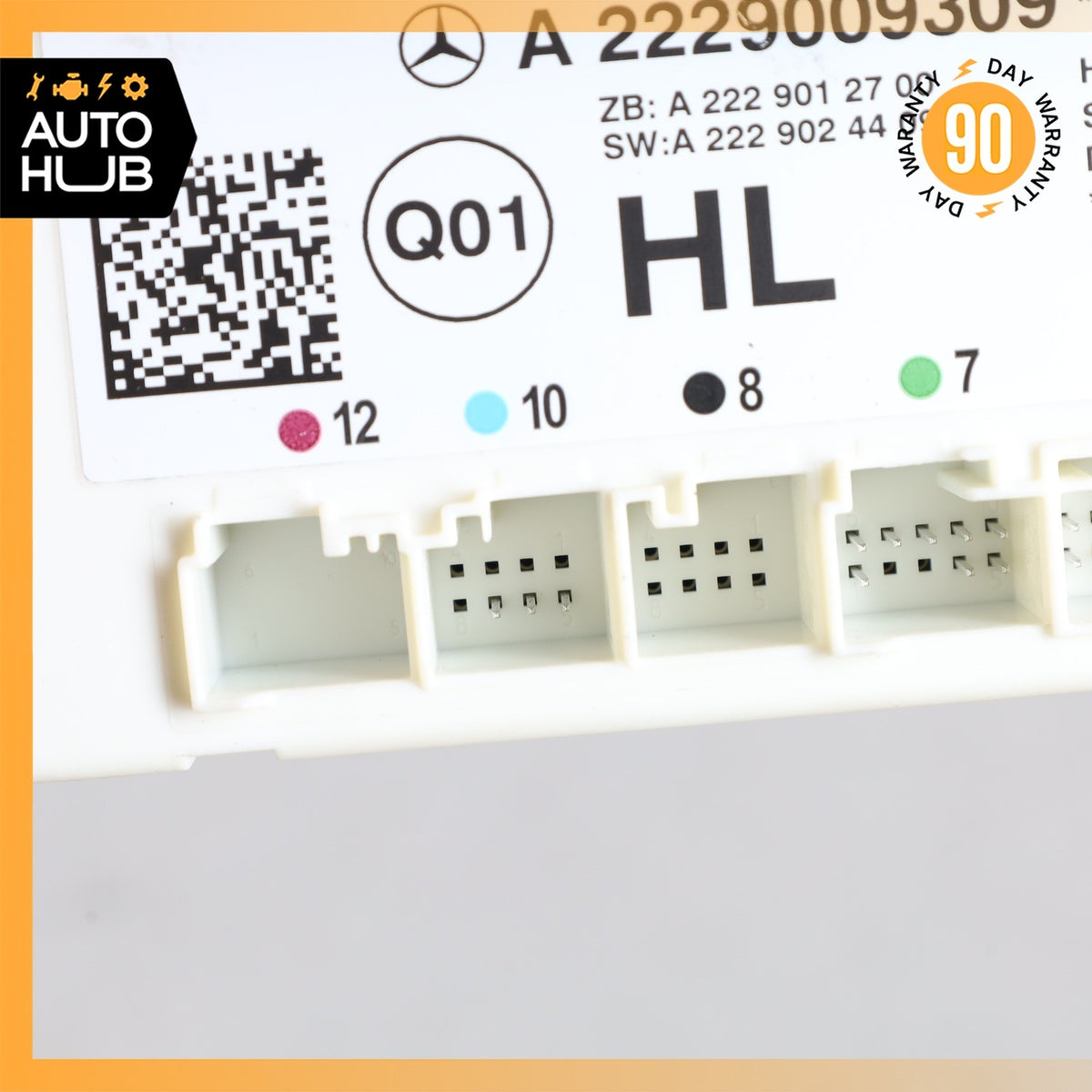 2015 Mercedes W222 S65 AMG S550 Sedan Rear Left Side Door Control Module OEM - photo 9