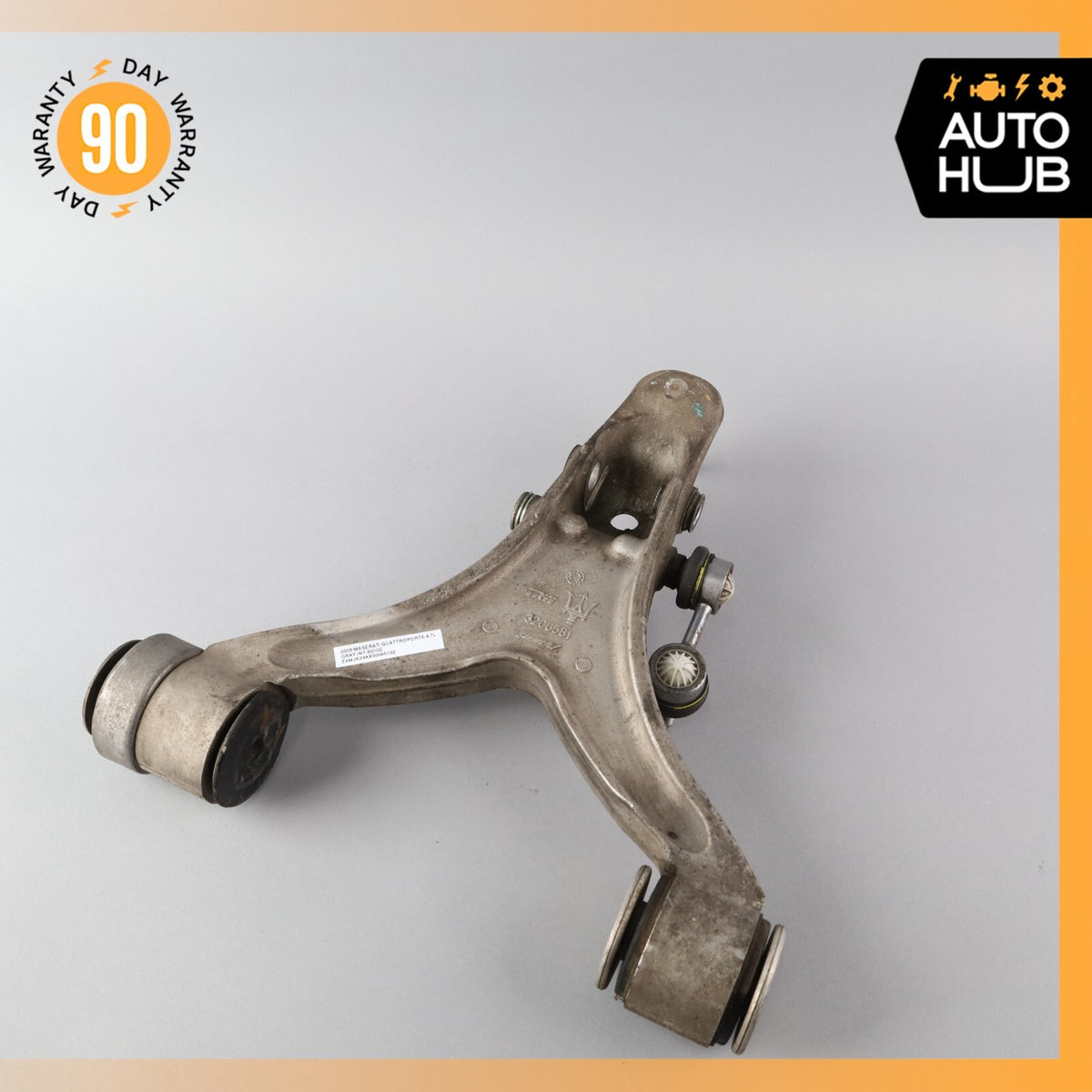 03-10 Maserati Quattroporte M139 Front Right Lower Control Arm 3206581 OEM 50k - photo 5