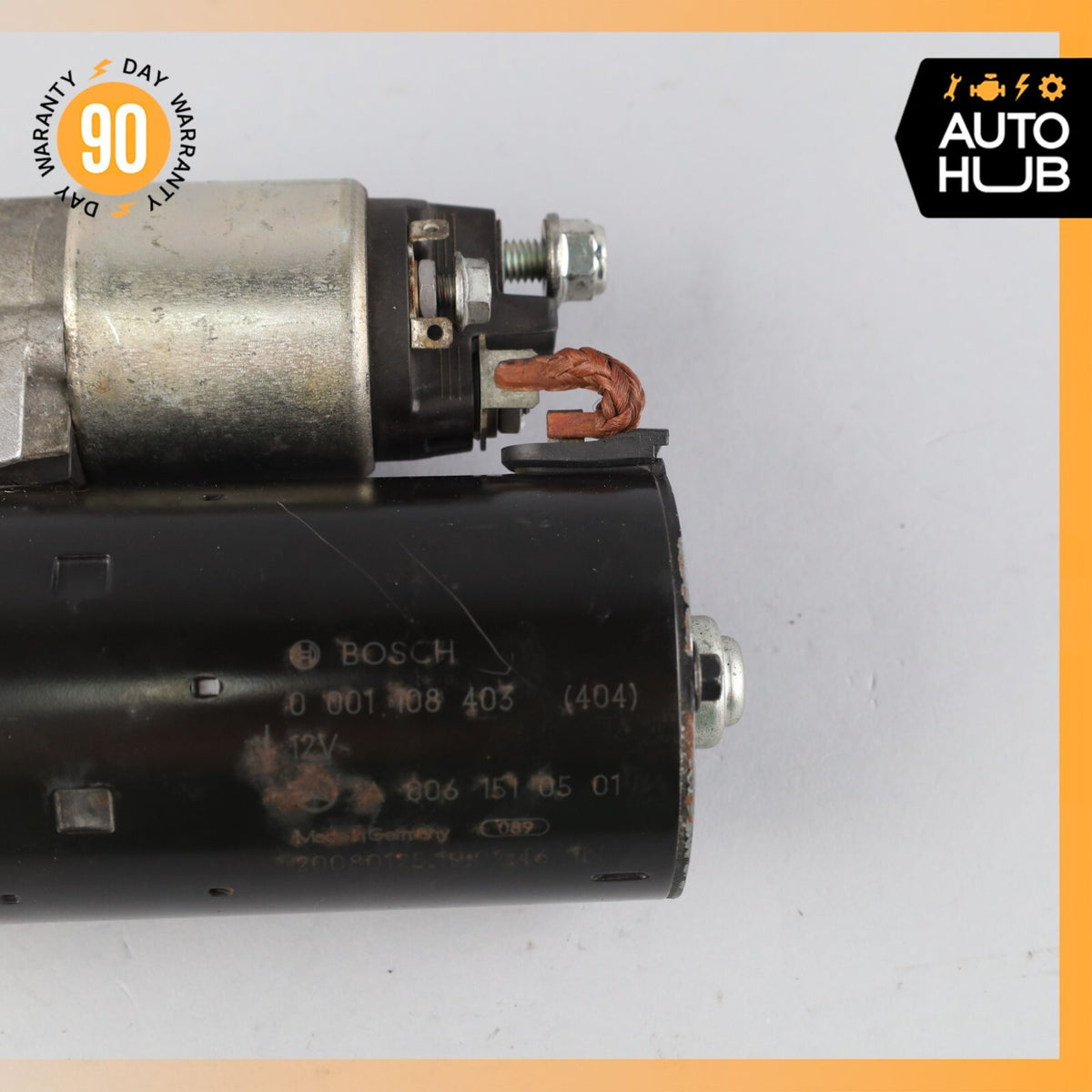 03-11 Mercedes R171 SLK300 R350 E350 Engine Motor Starter 0061510501 OEM 74k - photo 8