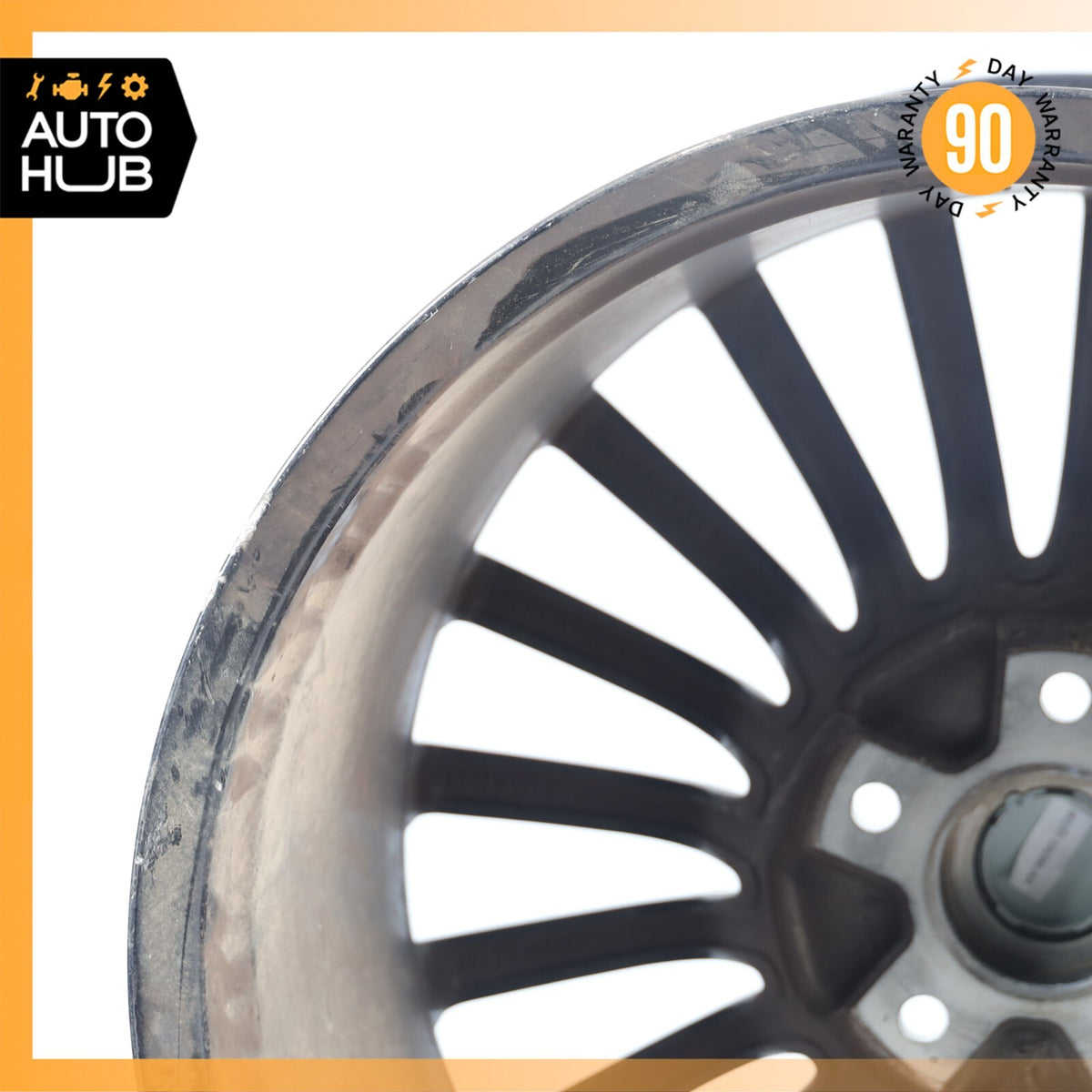 10-19 Aston Martin Rapide 11 x 20 20" Rear Wheel Rim Black Diamond Turned OEM - photo 14