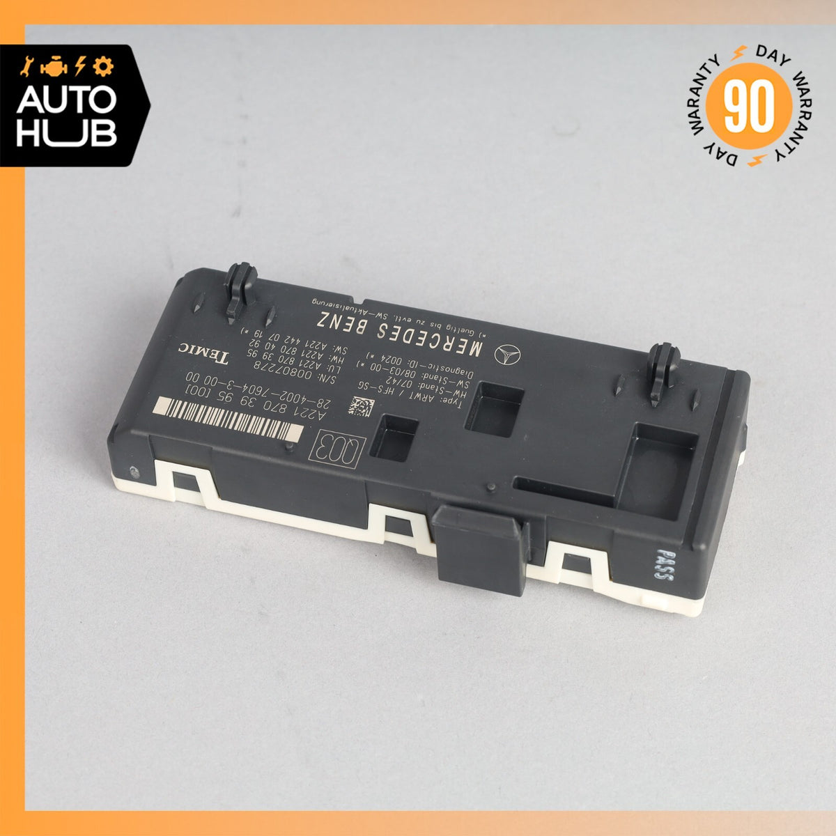 07-14 Mercedes W221 S550 S63 CL550 Trunk Release Remote Open Close Module OEM - photo 2