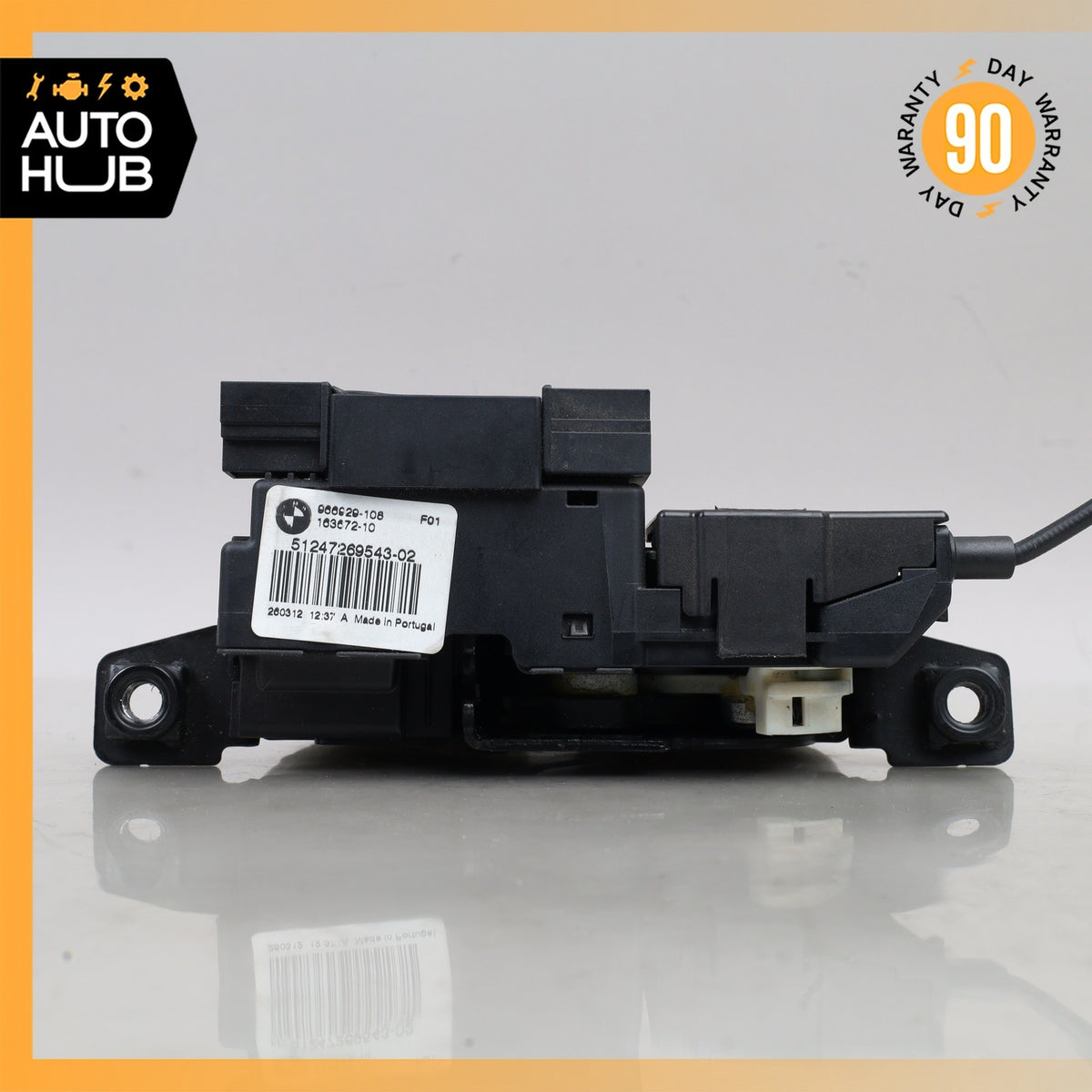 BMW F10 ActiveHybrid 5 Trunk Boot Lock Latch Actuator w/ Cable 7269543 OEM - photo 9