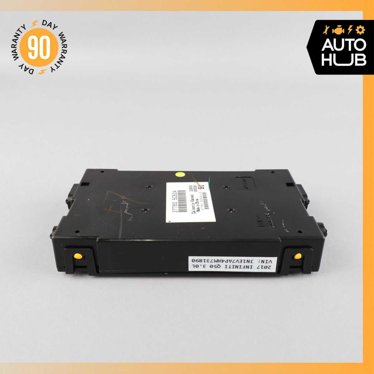 15-18 Infinity Q50 AC A/C Heater Control Module OEM 54k - photo 4