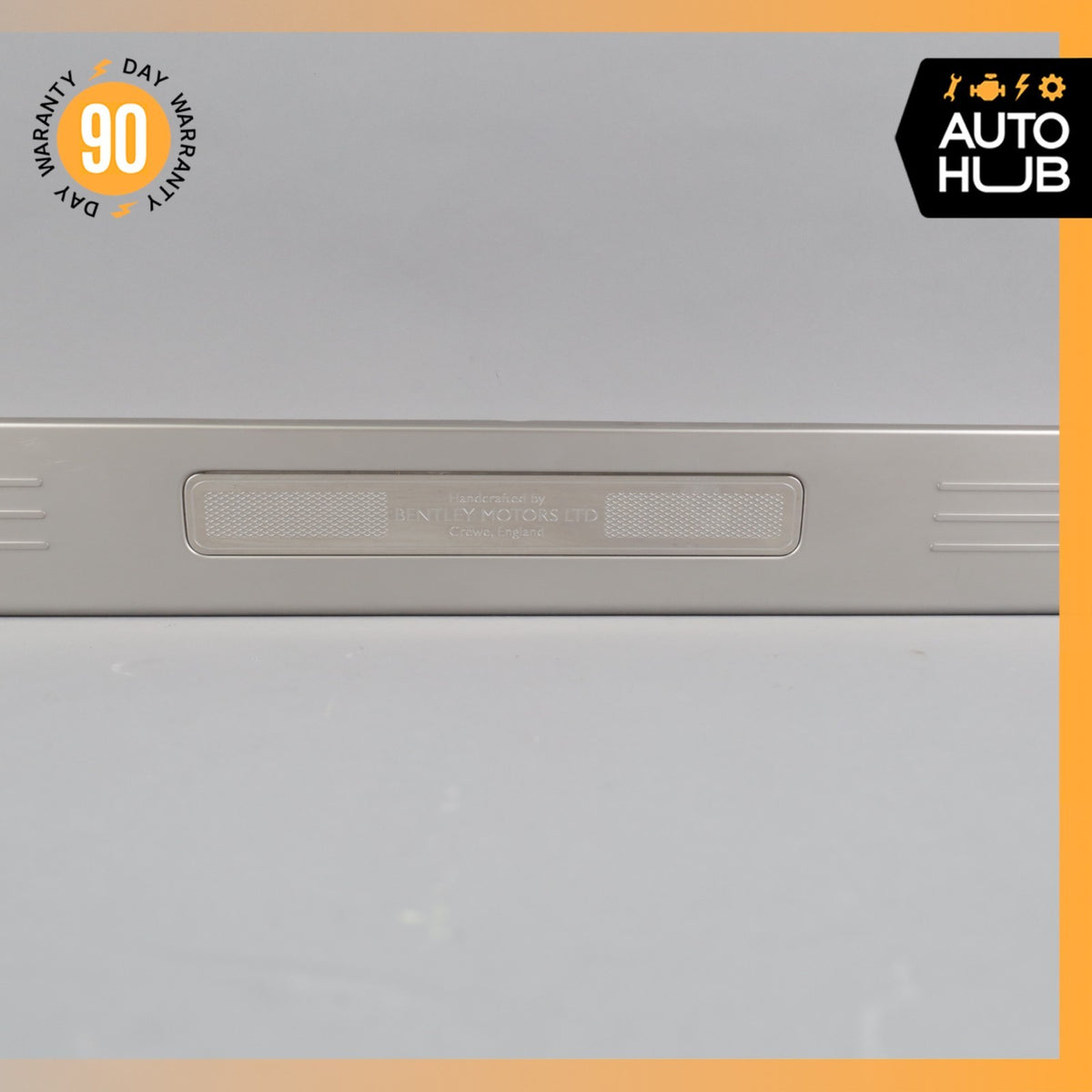 12-18 Bentley Continental GT GTC Right Side Outer Door Step Sill OEM 56k - photo 4