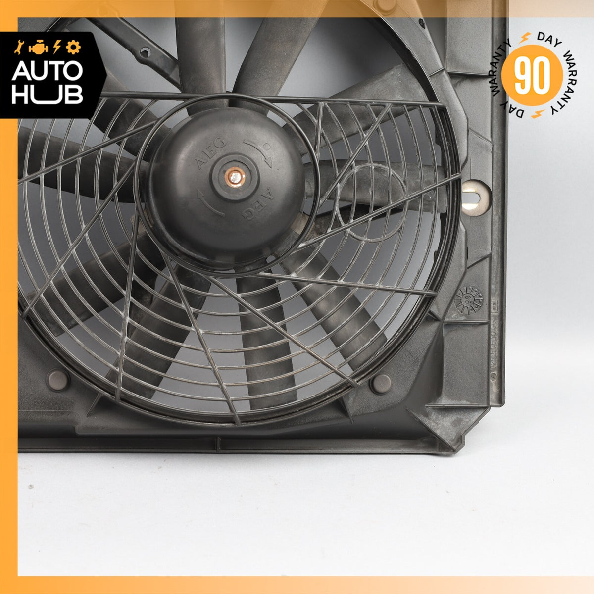 93-02 Mercedes R129 SL320 SL500 Radiator Cooling Fan Motor 1295051055 OEM - photo 3