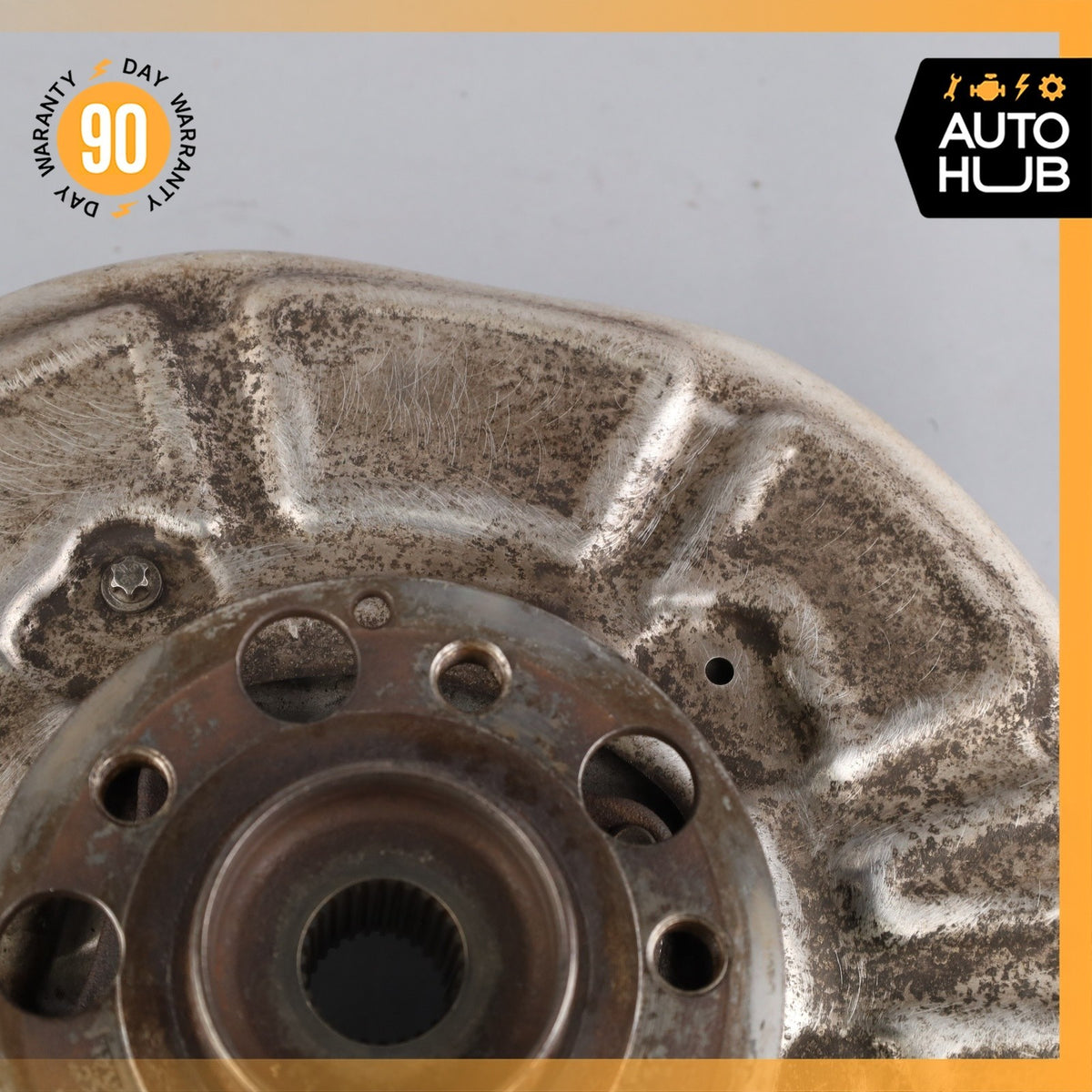 17-23 Mercedes W205 C63 AMG Rear Left Side Spindle Knuckle Hub OEM 39k - photo 4
