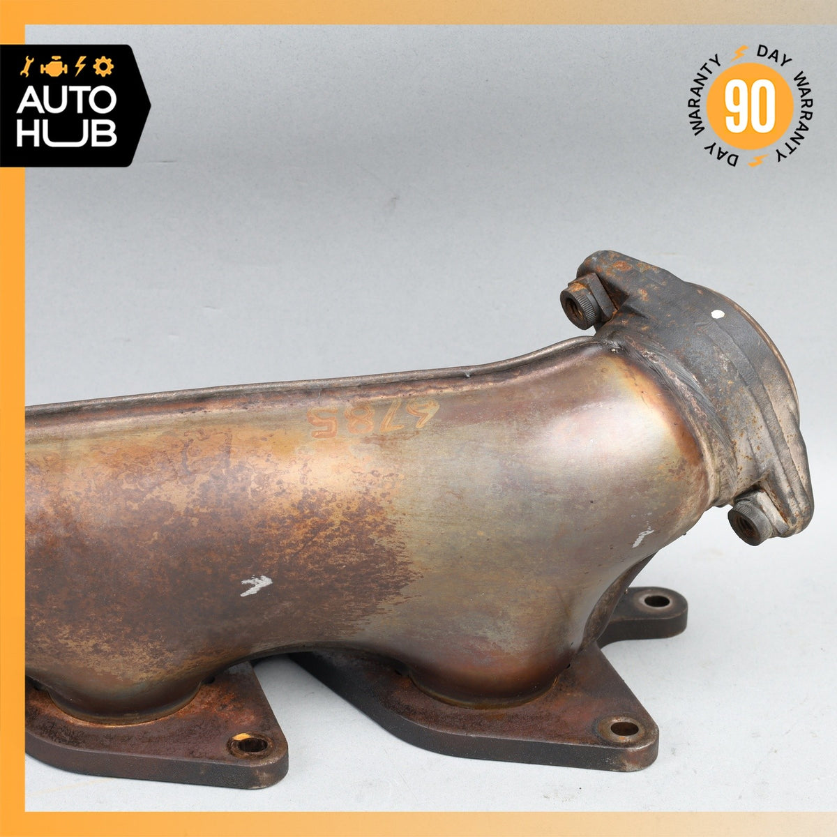07-11 Mercedes W221 S550 Exhaust Manifold Right Passenger Side 2731400009 OEM - photo 12