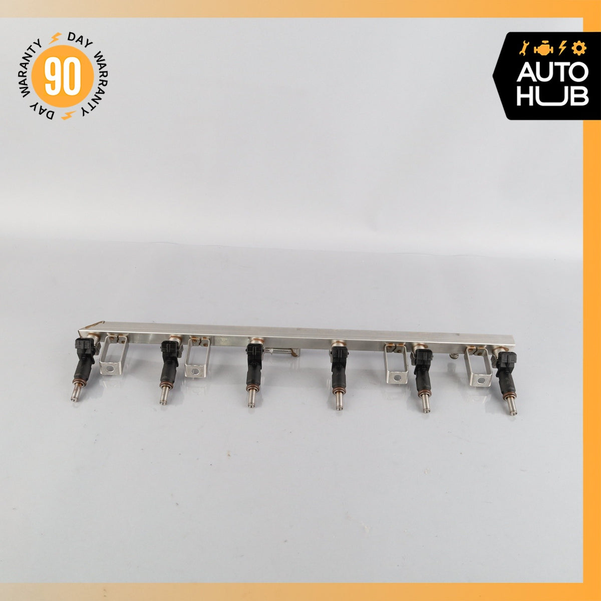 BMW E88 128i X3 Z4 328i Engine Motor Fuel Injector Rail w/ Injector OEM - photo 3