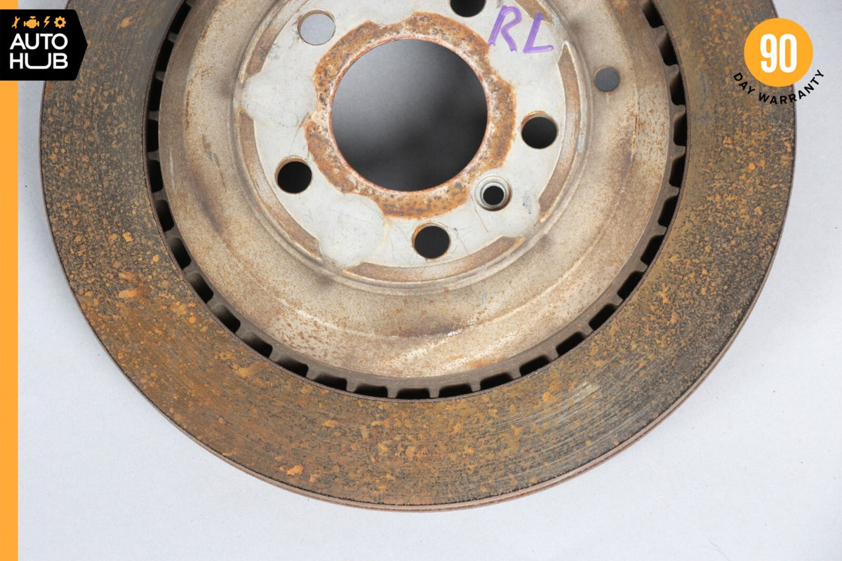 06-13 Mercedes X164 GL450 GL350 ML550 Rear Left & Right Brake Rotors Disc OEM - photo 3