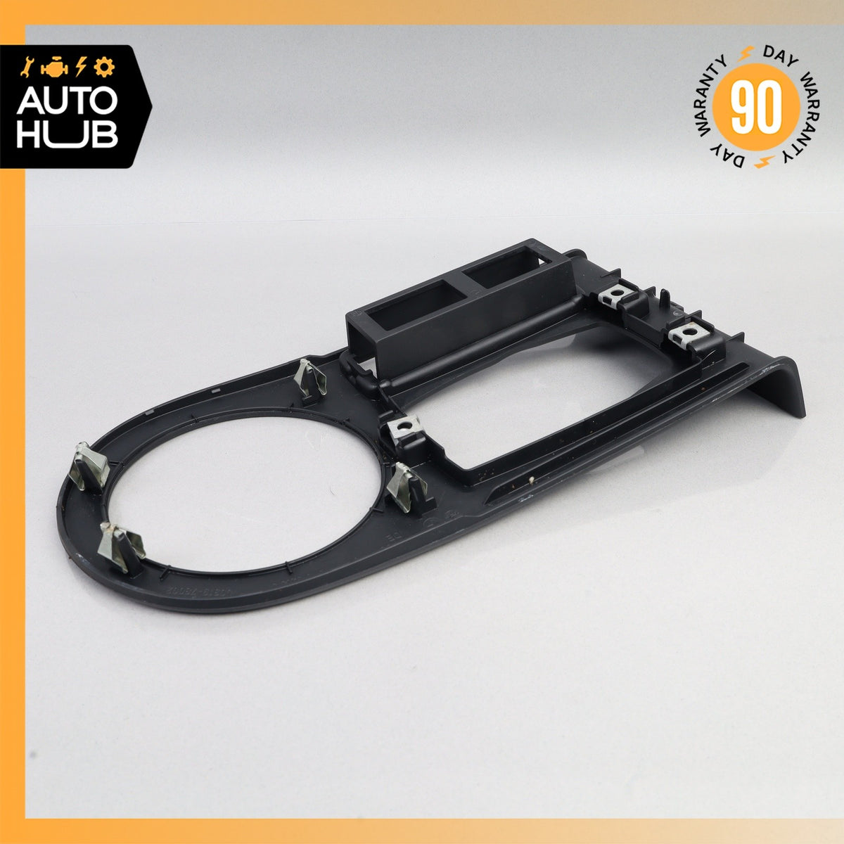 BMW i3 I01 Hybrid Front Center Console Shifter Cover Panel Bezel Trim Black OEM - photo 7