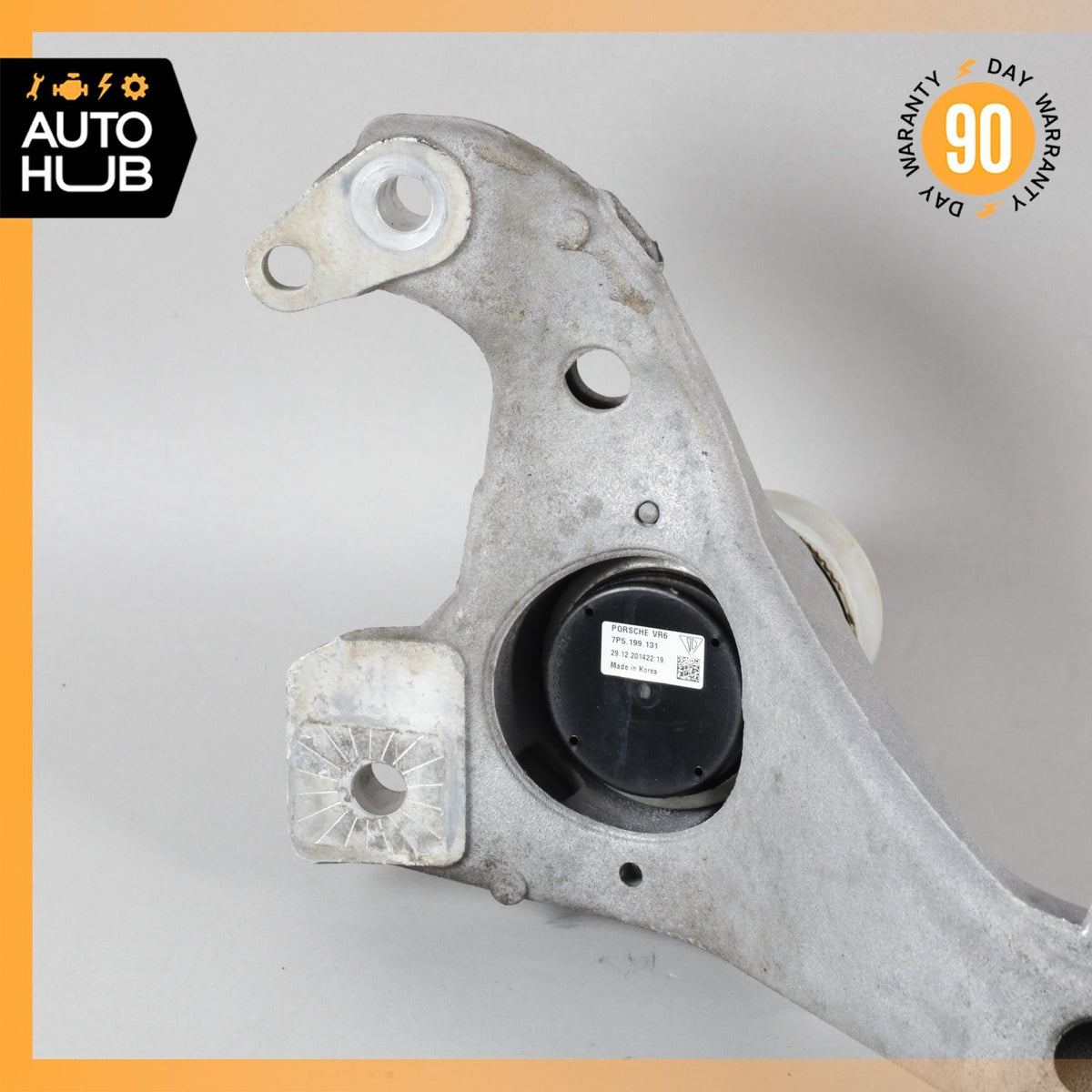 11-18 Porsche Cayenne 958 3.6L VR6 Front Engine Crossmember Mount Bracket OEM - photo 7