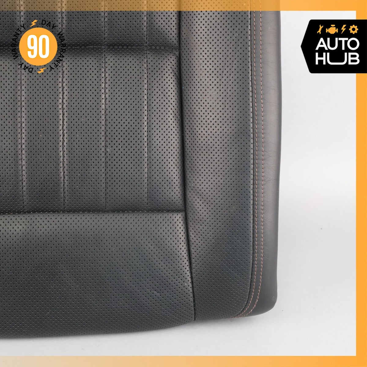 Mercedes W221 S600 Rear Right Side Bottom Lower Seat Cushion Exclusive Black OEM - photo 4