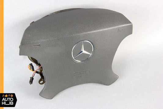 00-06 Mercedes W220 S500 CL500 S55 AMG Steering Wheel Air Bag Airbag Black OEM - photo 1