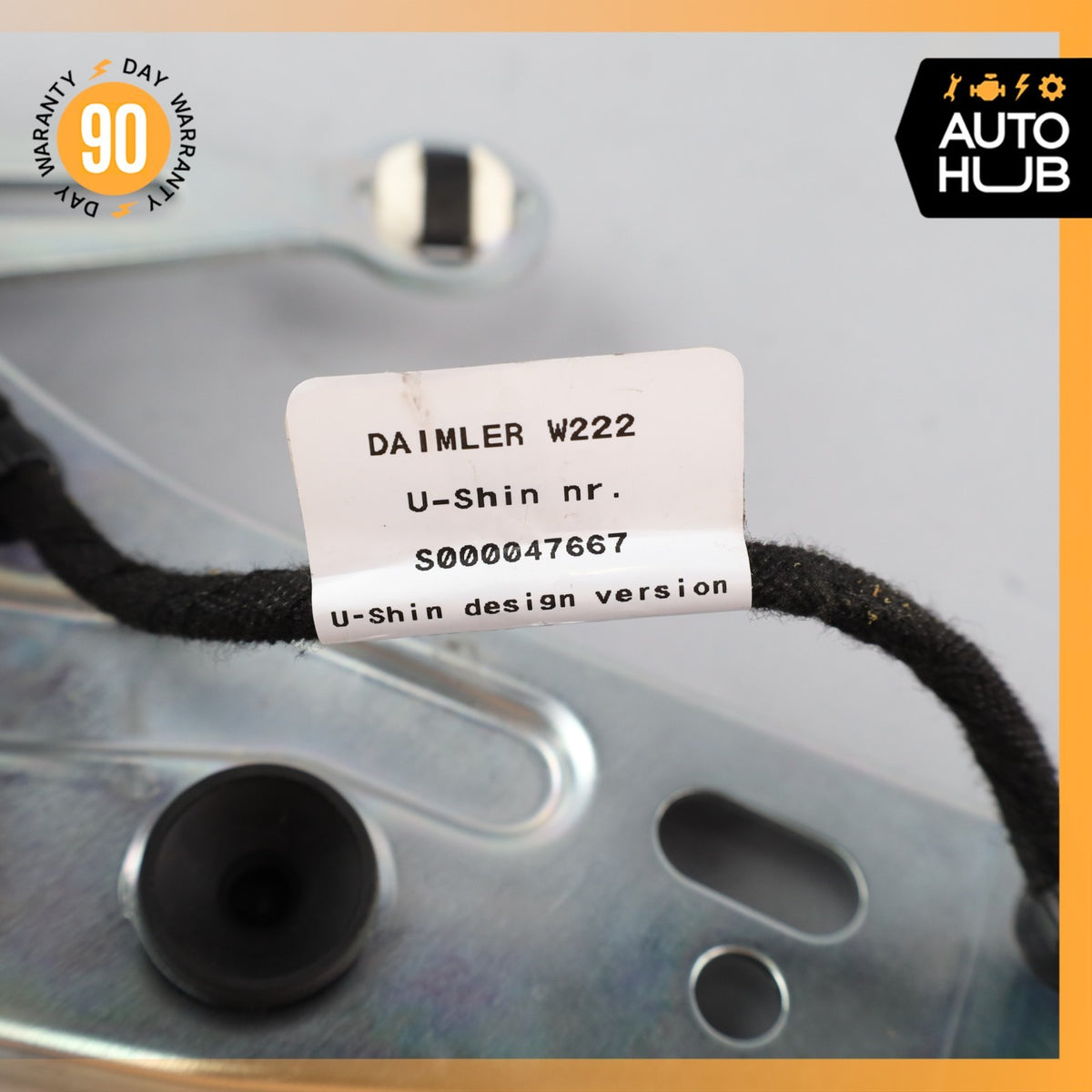 14-20 Mercedes W222 S550 C300 Trunk Lid Power Opener Motor Mechanism OEM - photo 13