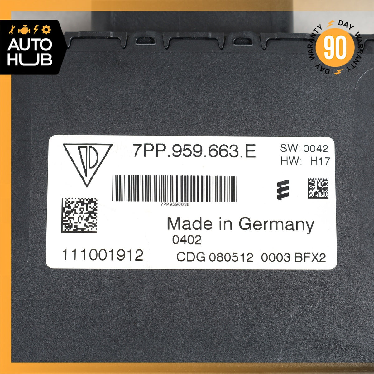 Porsche Panamera 970 Start Stop Voltage Stabilizer Control Module ECU OEM - photo 6