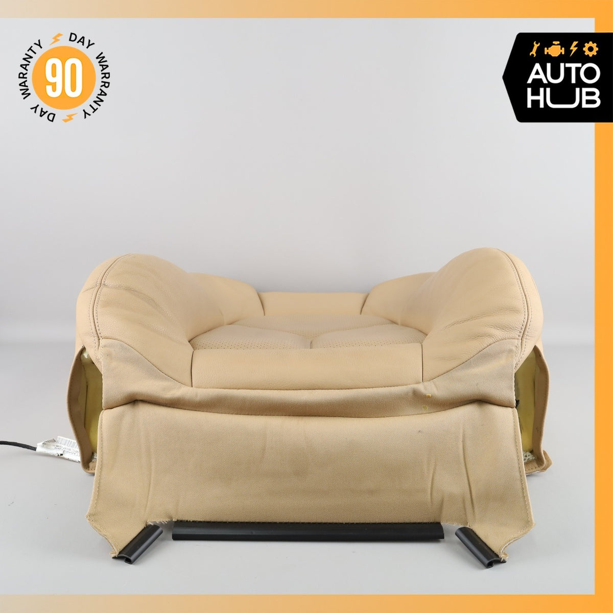 11-18 Porsche Cayenne 958 Front Right Side Seat Upper Cushion Beige OEM - photo 15