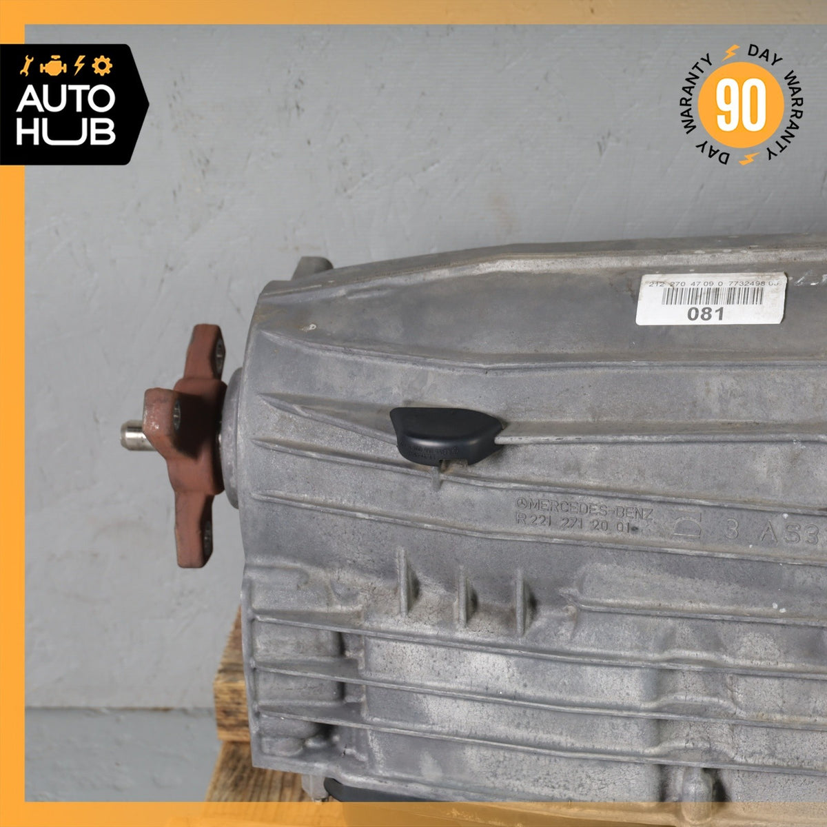 14-16 Mercedes W212 E350 RWD 7G-Tronic Automatic Transmission 722.906 OEM 75k - photo 6