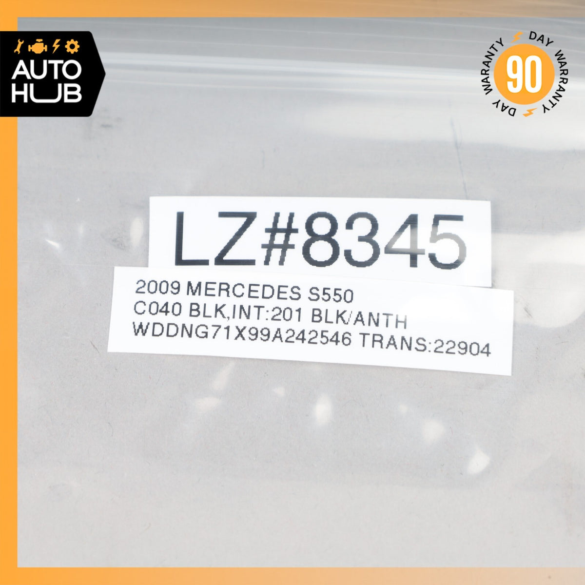Mercedes W221 S550 CL550 GLK350 Oxygen O2 Sensor Lambda 0045420818 OEM - photo 12