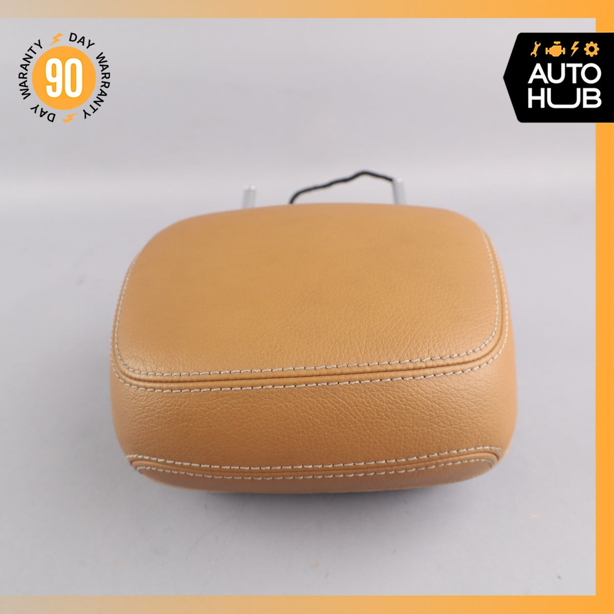 11-13 Mercedes W207 E350 Front Seat Cushion Headrest Head Rest Brown OEM - photo 9