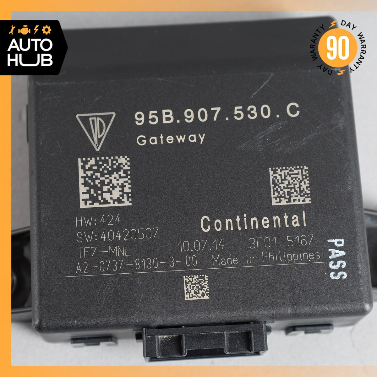 Porsche Macan 95B Gateway Control Module Unit 95B907530D OEM - photo 6