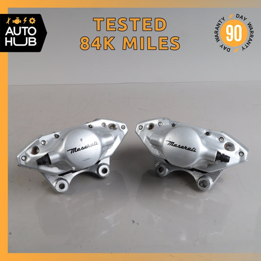 03-06 Maserati Quattroporte Rear Left & Right Brake Caliper Calipers Set OEM 84k - photo 1